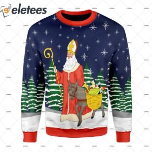 Saint Nicholas Ugly Christmas Sweater 1