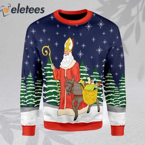 Saint Nicholas Ugly Christmas Sweater