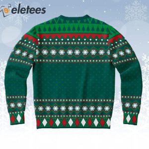 Santa Bowling Ugly Christmas Sweater 2