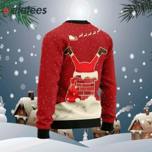 Satan Claus Ugly Christmas Sweater1