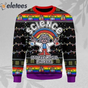 Science LGBT Ugly Christmas Sweater 2