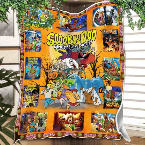 Scooby Doo Where Are You Blanket