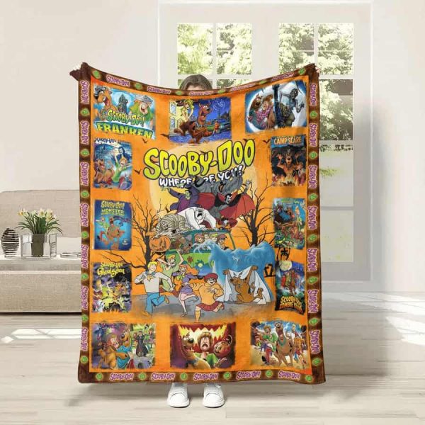 Scooby Doo Where Are You Blanket