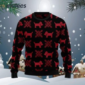 Scottish Terrier Ugly Christmas Sweater