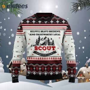 Scout Knows What Counts Ugly Sweater 1