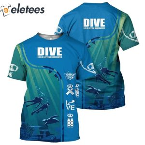 Scuba Diving 3D Shirt