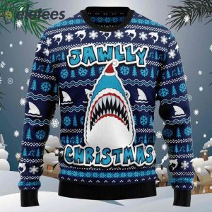 Shark Jawlly Christmas Ugly Christmas Sweater