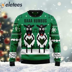 Sheep Baaa Humbug Ugly Sweater