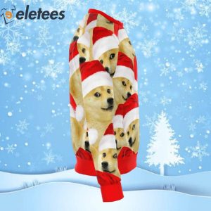 Shiba Dog Meme Funny Ugly Christmas Sweater 4