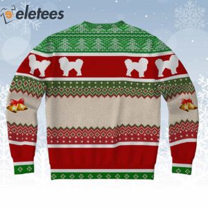 Shih Tzu Merry Woofmas Ugly Christmas Sweater 2