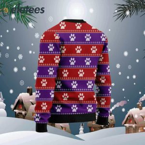Siberian Husky Baby Christmas Ugly Christmas Sweater1