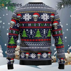 Skull Christmas Ugly Christmas Sweater1