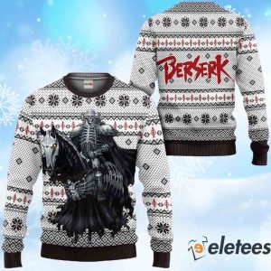 Skull Knight Berserk Ugly Christmas Sweater 1