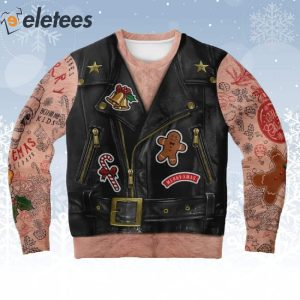 Sleeveless Son Of Santa North Pole Ugly Christmas Sweater