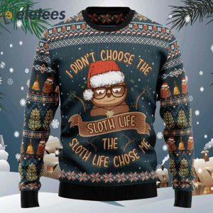Sloth Life Ugly Christmas Sweater
