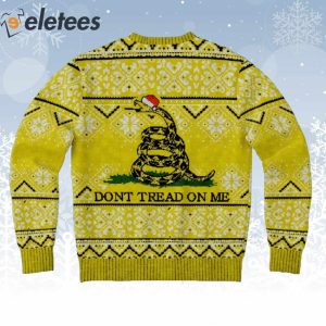 Snake Dont Tread On Me Ugly Christmas Sweater 2