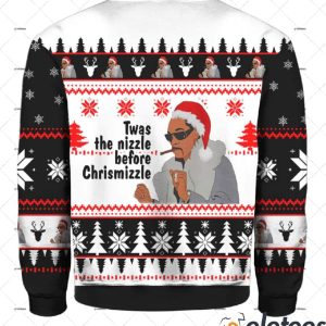 Snoop Dogg Twas The Nizzle Before Chrismizzle Ugly Sweater 3