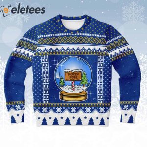 Snow Globe North Pole Ugly Christmas Sweater 1
