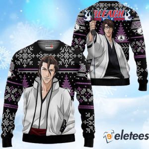 Sosuke Aizen Ugly Christmas Sweater 1