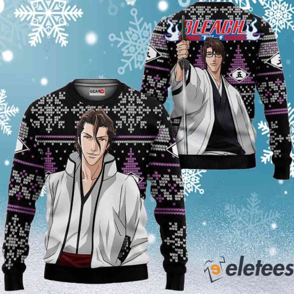 Sosuke Aizen Ugly Christmas Sweater