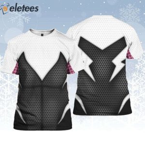 Spider Gwen Womens Shirt Marvel Super Heroes Cosplay 3