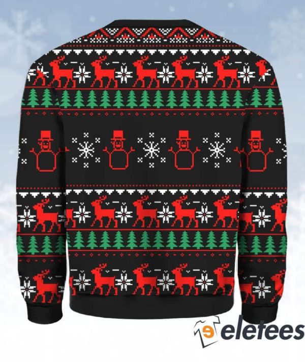 Stranger Things Alphabet Ugly Christmas Sweater
