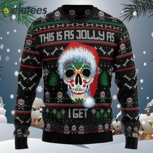Sugar Skull Christmas Ugly Christmas Sweater