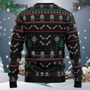 Sugar Skull Christmas Ugly Christmas Sweater1