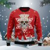 Sugar Skull Nurse Ugly Christmas Sweater