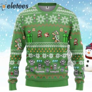 Super Mario Funny Ugly Christmas Sweater