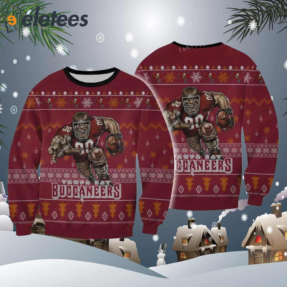 Tampa bay clearance buccaneers christmas sweater