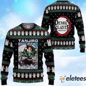 Tanjiro Kamado Ugly Christmas Sweater 1