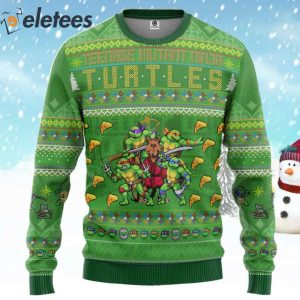 Teenage Mutant Ninja Turtles Ugly Christmas Sweater 1