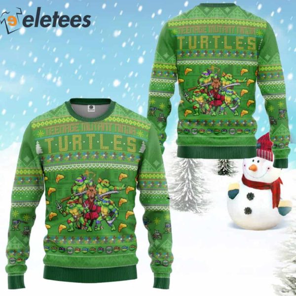 Teenage Mutant Ninja Turtles Ugly Christmas Sweater