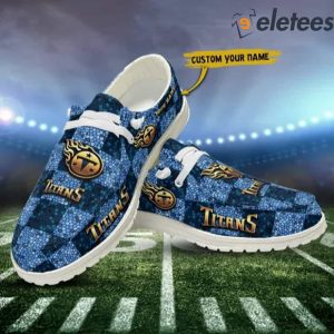 Tennessee Titans NFL Personalized Dude Shoes 1