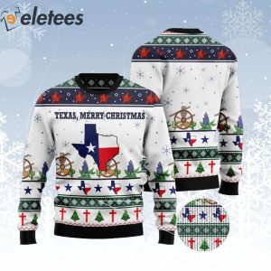 Texas Merry Christmas Ugly Sweater 2