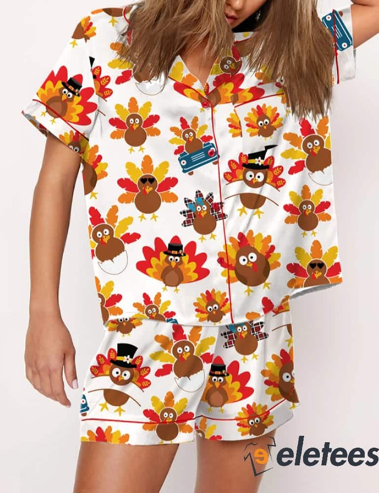 Thanksgiving best sale pajamas women