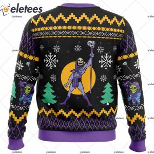 The Evil Power of Christmas He Man Ugly Christmas Sweater 2