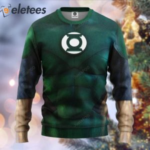 The Green Lantern Ugly Christmas Sweater 2