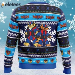 The Radical Squadron Swat Kats Ugly Christmas Sweater 1