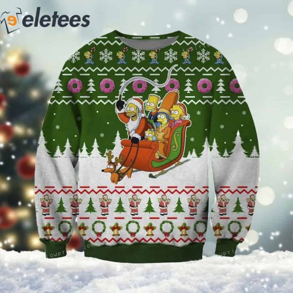 The Simpsons Ugly Sweater