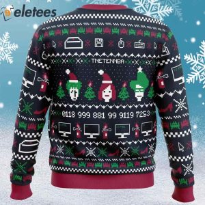 The X Mas Crowd IT Crowd Ugly Christmas Sweater 2