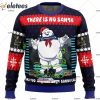 There Is No Santa Ghostbusters Ugly Christmas Sweater