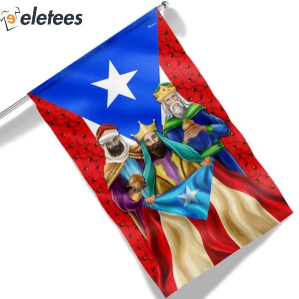 Three Kings Puerto Rico Flag