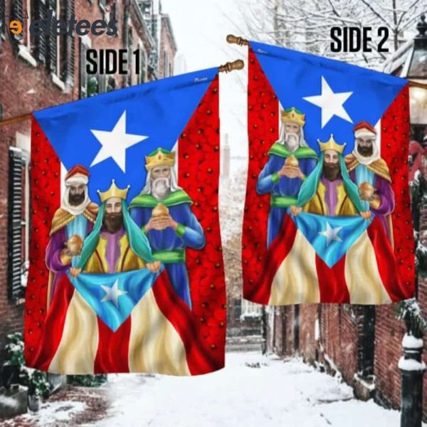 Three Kings Puerto Rico Flag