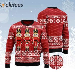 Three Nutcrackers Ugly Christmas Sweater 2