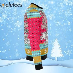 Tik Tok Classy Bougie Ratchet Ugly Christmas Sweater 3