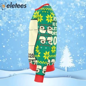 Toilet Paper Shortage 2020 Ugly Christmas Sweater 3