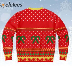 Too Lit To Quit Ugly Christmas Sweater 2