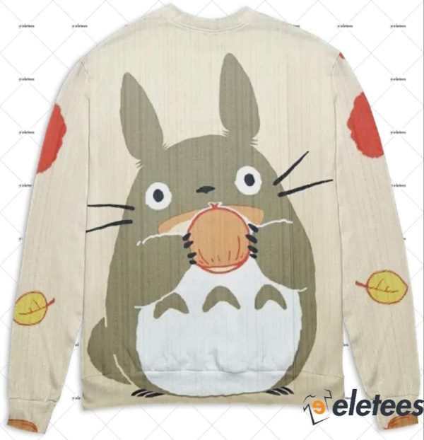 Totoro and the Chestnut 3D Sweater